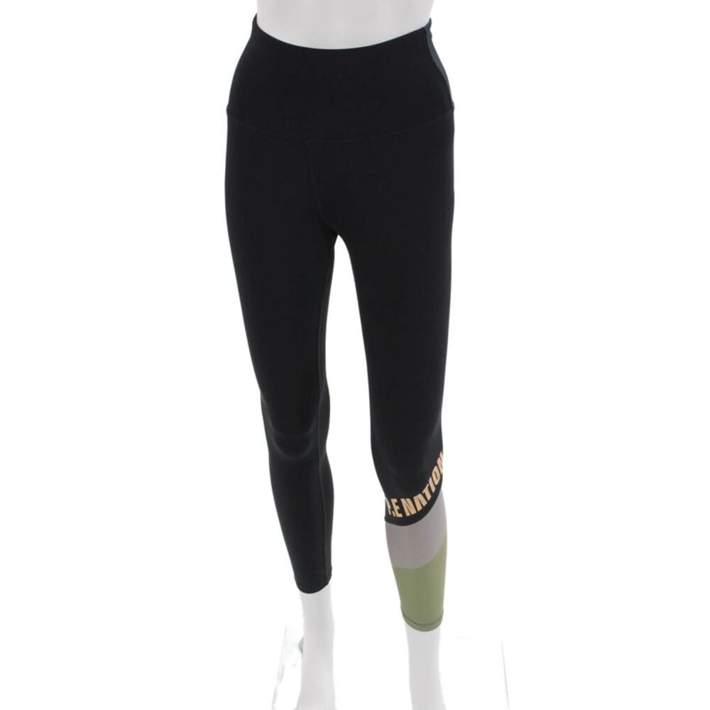 PE Nation Womens Black Ankle Leggings Size XS